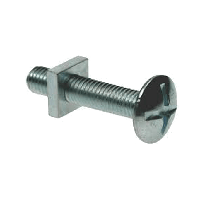 FAS6225 - BOLTS+NUTS GUTTER M6X50 P/20