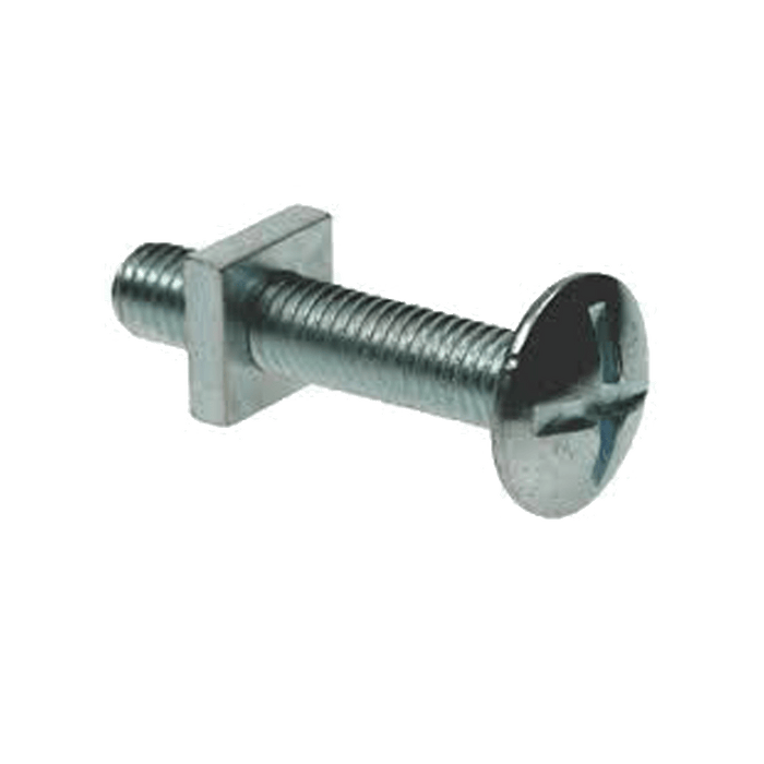 FAS6230 - BOLTS+NUTS GUTTER M6X60 P/20