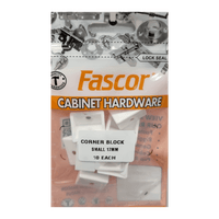 FAS64626 - FASCOR CORNER PVC SMALL 17MM P/10