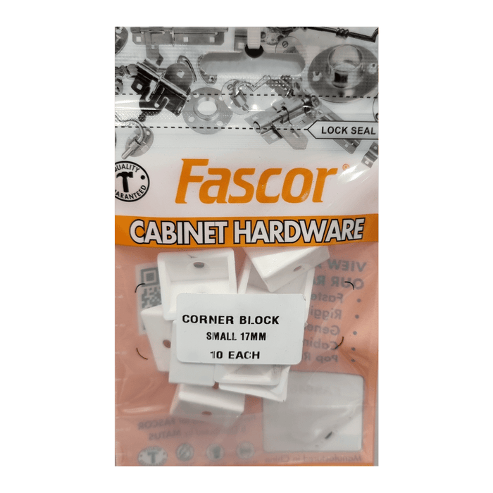 FAS64626 - FASCOR CORNER PVC SMALL 17MM P/10