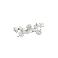 FAS65579 - FASCOR SHELF NAILS WHITE P/40