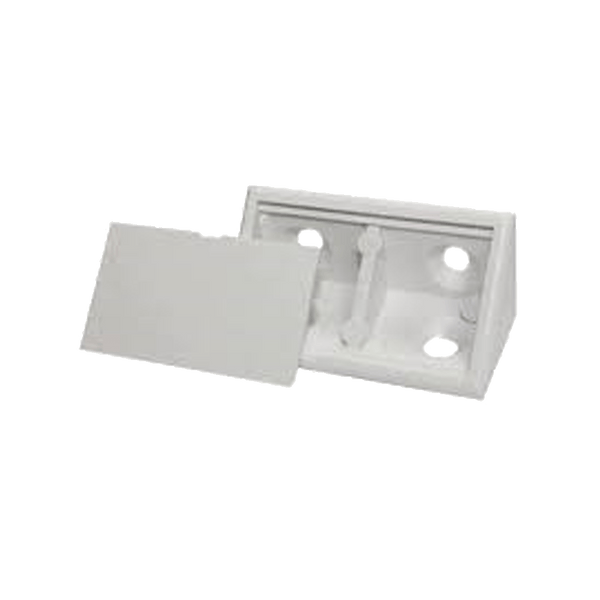 Fascor Corner Block White P/6 Fas65739