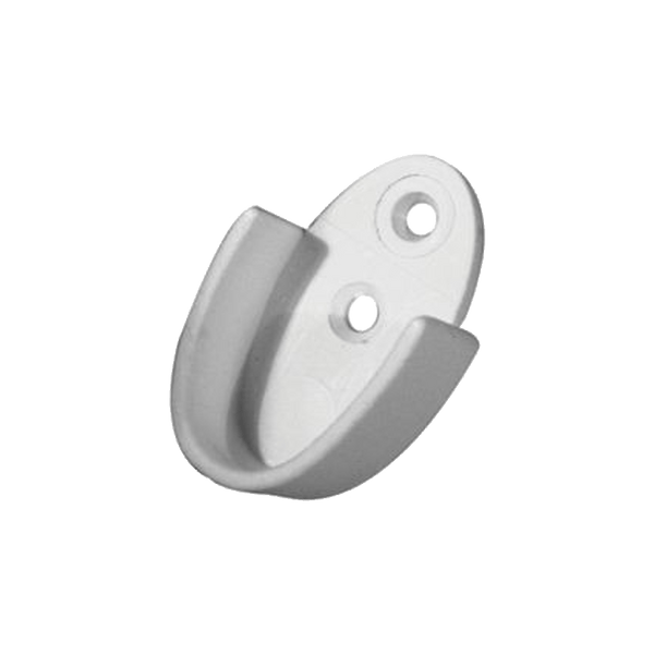 Fascor Rod Oval Holder Open White P/4 Fas65777