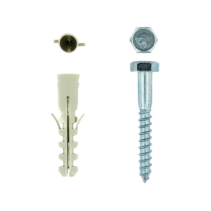FAS6940 - SCREW COACH +PLUG M10X60 P/5