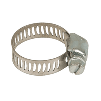 FASCOR Hose Clamp MS GS28 32-57mm: Durable metal hose clamp for securing hoses and pipes.