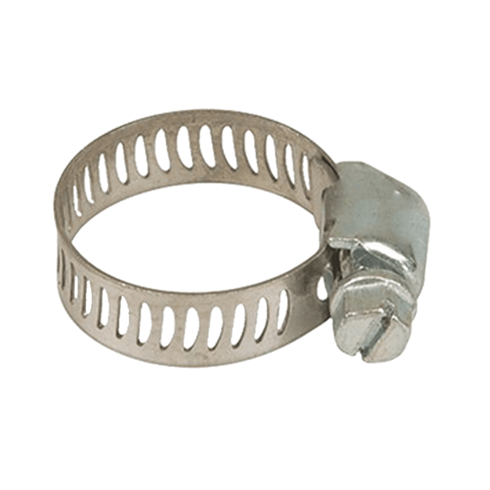 FASCOR Hose Clamp MS GS28 32-57mm: Durable metal hose clamp for securing hoses and pipes.
