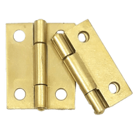 Fascor Hinge Butt Brass Plated 50 Mm P/2 Fas9285