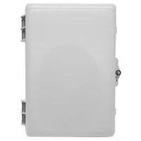 Scoop Fiber Distribution Box 16 Cores - Outdoor Wall Mount Fiber Optic Enclosure for Network Cabling