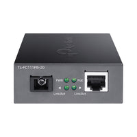 TP-LINK 10/100 MBPS RJ45 TO 100MBPS SM CONVERTER - NET-TL-FC111PB-20