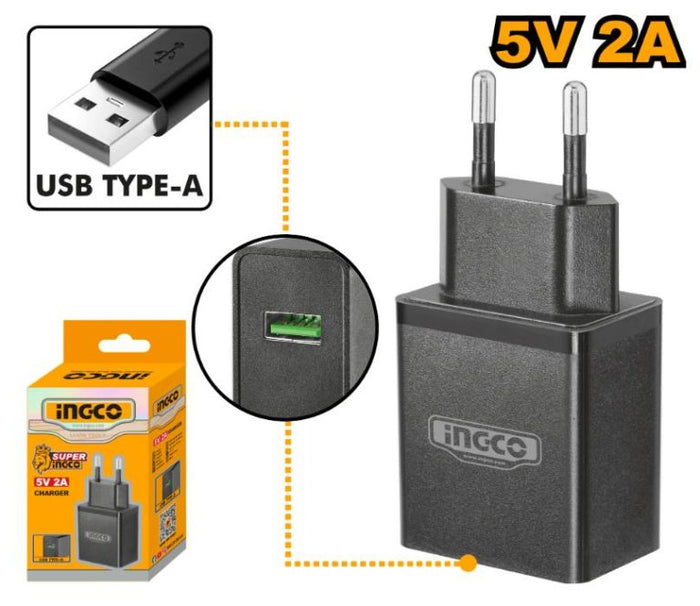 INGCO USB CHARGER 2PIN - FCLI120502