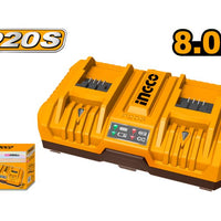 INGCO 20V CHARGER 8.0AH 2WAY FAST