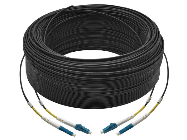 Scoop Fibre Outdoor Uplink Cable 90M LC-LC UPC 2Core - Fiber Optic Cable for Outdoor Use, Network Cable