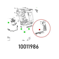 Festool BHC 18 ET-BG Electronic Parts Diagram: Detailed View of Electronic BHC 18 ET-BG Part