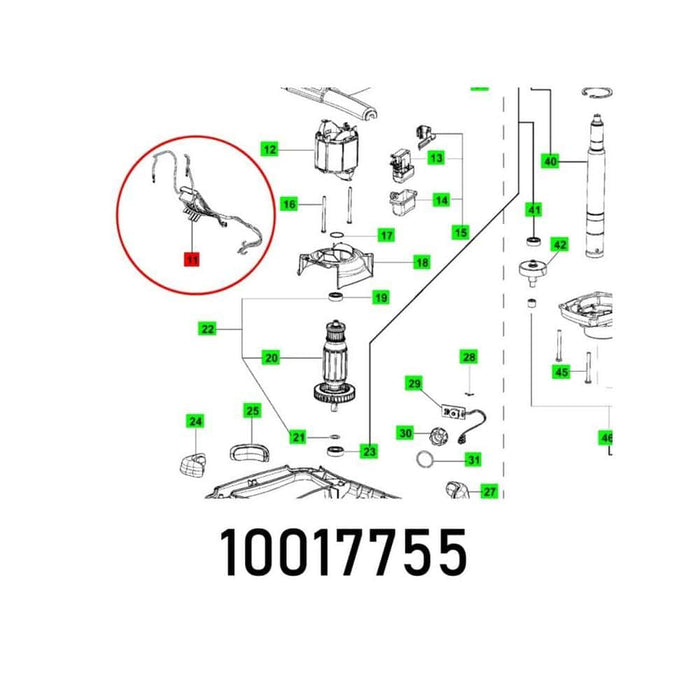 ELECTRONIC Parts Diagram from chavda.com - Exploded View of Components