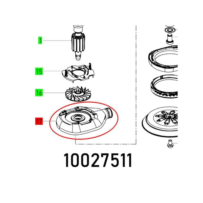 BEARING COVER ETS 150 ET-BT
