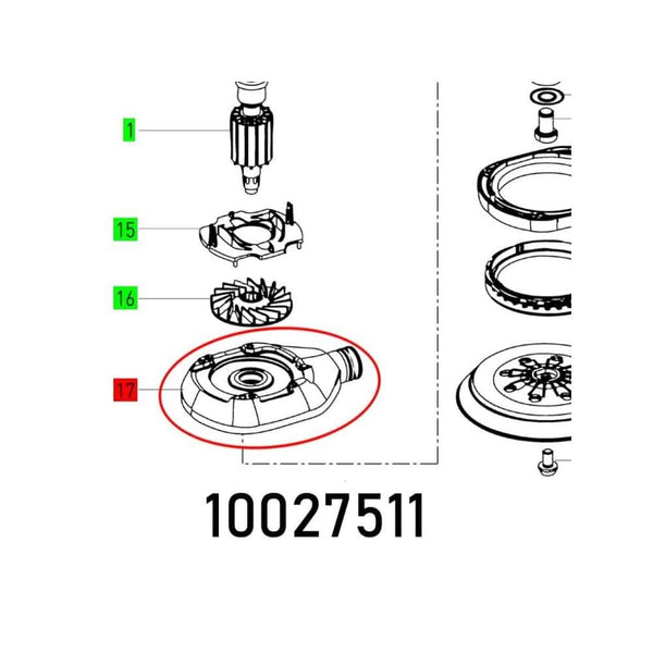 BEARING COVER ETS 150 ET-BT