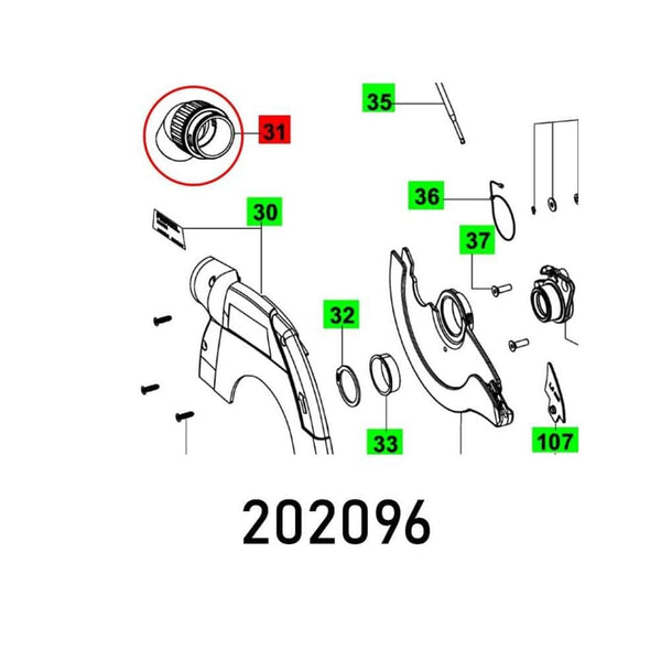 ANGLE PIECE TS55R