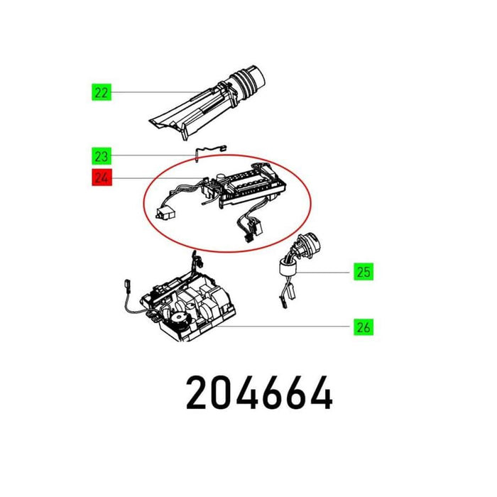 ELECTRONICS ETS 150 EC 230V ET-BG Parts Diagram | chavda.com
