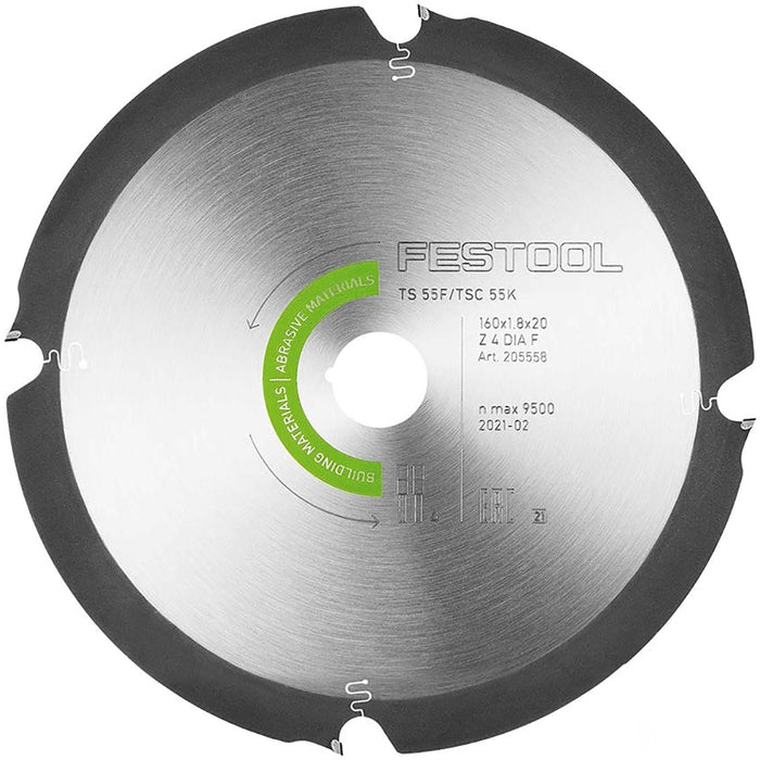 Festool Diamond Ciruclar Saw Blade Abrasive Mate Fes205558