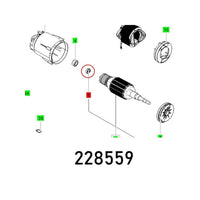 BALL BEARING 608 2Z C3 DIN 625