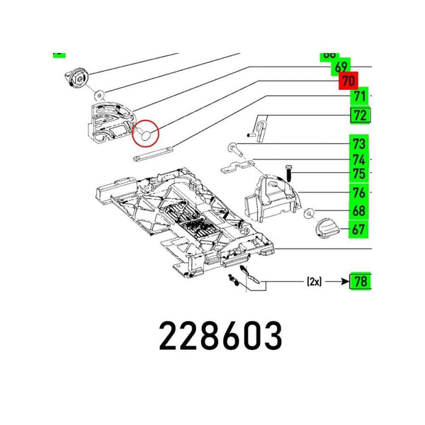 Cup Square Bolt DIN 603-M6X25-4.6. Parts diagram. Spare parts illustration. Bolt assembly diagram. Bolt parts.