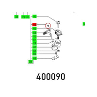 Exploded View: Parts Diagram with Numbers 38-49, 85, 87, 88, 24, 6 & 400090 - Illustrated Parts Breakdown