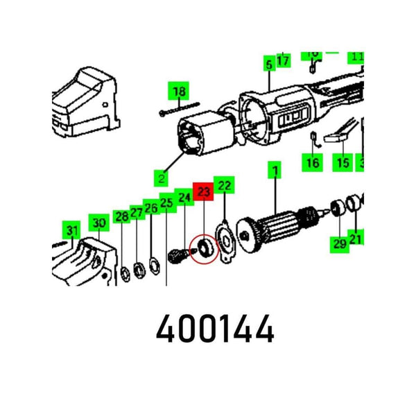 BALL BEARING 6000 2RSD TVH 254.442