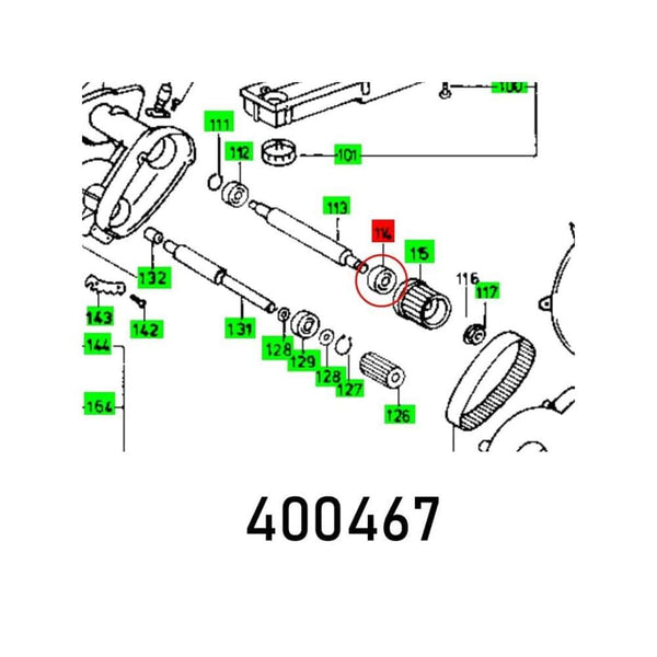 BALL BEARING 6004 VV-DIN 625 NSK
