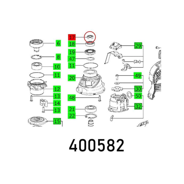 BALL BEARING 6800 2 RS