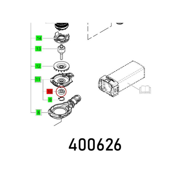 BALL BEARING 608 Z1D1 MC5E D8SL