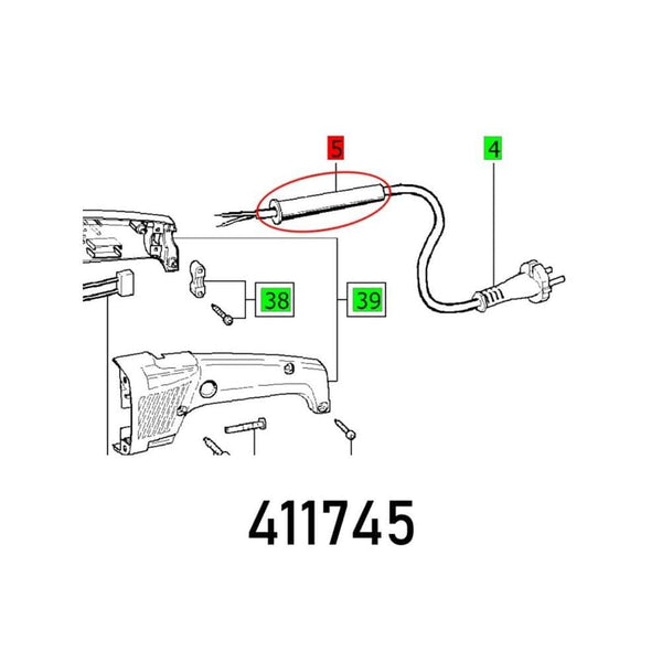 Cable Sleeve WS 0904 103.519, Wiring Harness Diagram, Automotive Part 411745