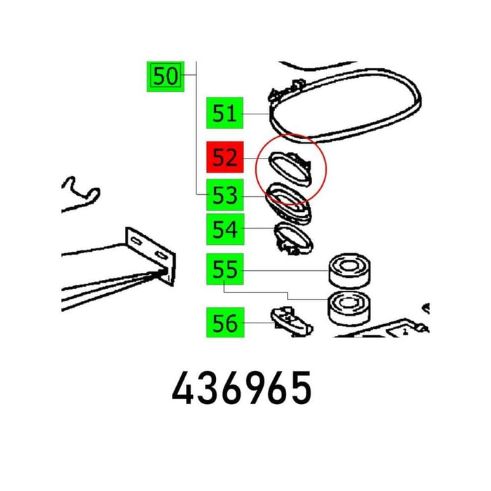 CLIP RS 1 OBEN - Automotive Part - chavda.com