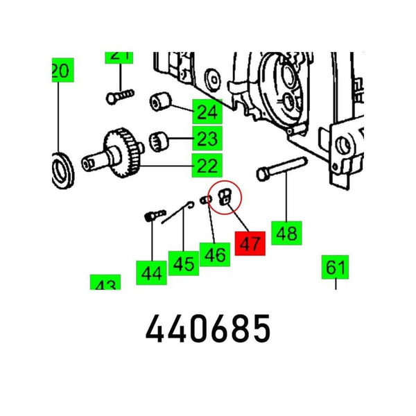 CLIP AP 85 E Parts Diagram: Buy Spare Parts Online at chavda.com