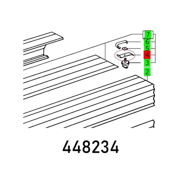 CLAMPING DEVICE CS 70 EB at chavda.com - Precision Clamping for Woodworking and Metalworking