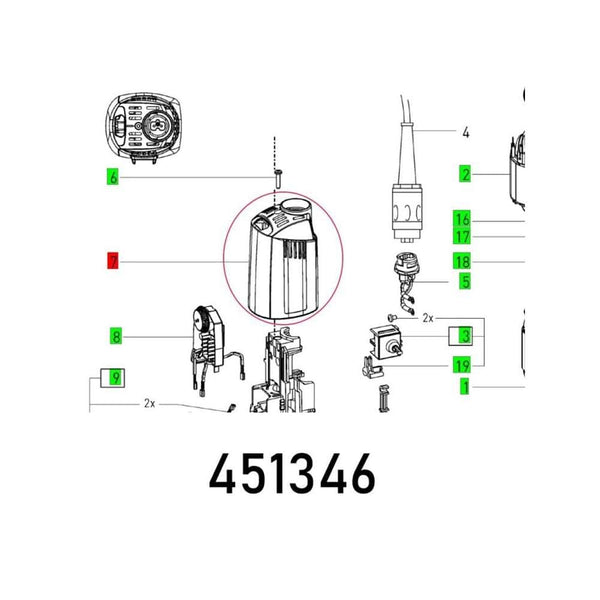 CAP PS 300 EQ Exploded Diagram: Parts Breakdown - Chavda.com
