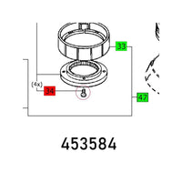 CH HEAD SCREW DIN 7984-M4X6 Part Diagram - chavda.com parts catalog image of part number 453584