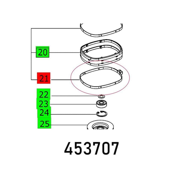 CLAMPING STRAP RS 400 Parts Diagram - Chavda.com