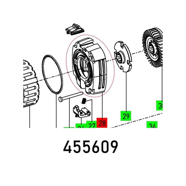 BEARING COVER OFK 500 Q