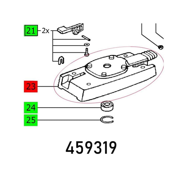 BEARING COVER RS 200