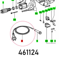 CABLE WITH PLUG ATF 55 DIN-H05RN-F