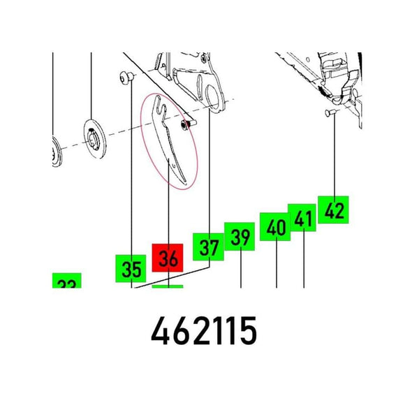 BLADE KEEL TS 55 EBQ