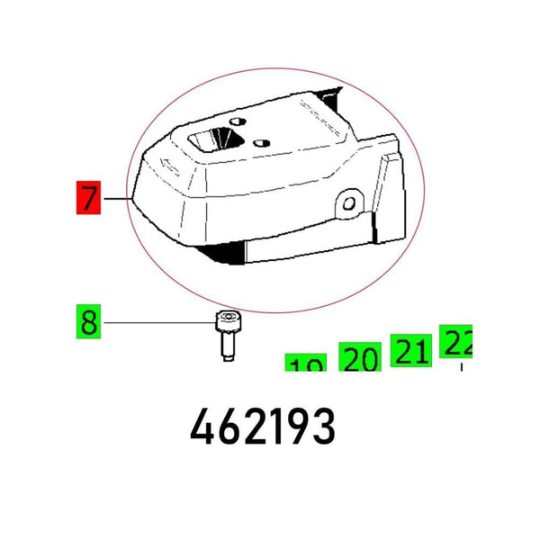 COVER POLLUX 180 E 266.558. Part #462193 - chavda.com Cover Replacement Part