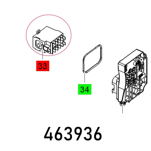 CONTACT CS 50 EB Electrical Connector Part 463936 - Electrical Component. 