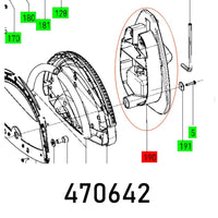 CABLE HOLDER KS 120 EB Parts Diagram | chavda.com - Find all your replacement parts here! 