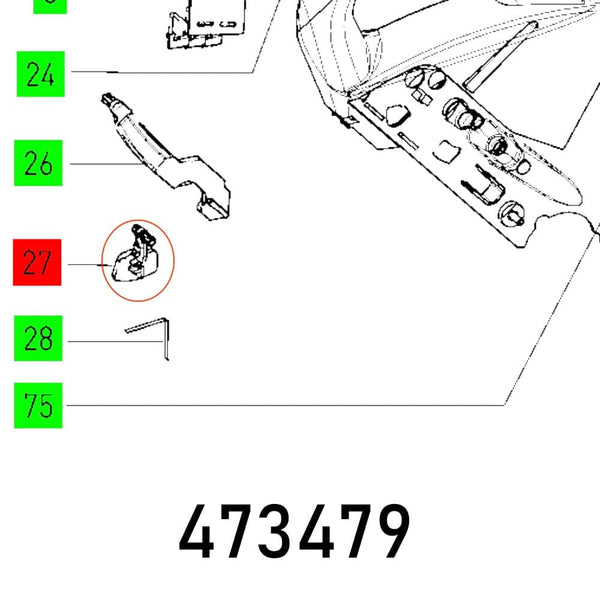 CATCH KS 120 EB FES473479 Part - Technical Drawing