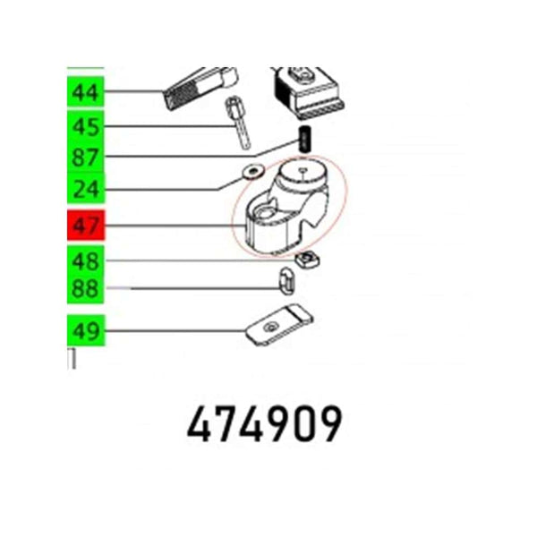 CLAMP RIDER MFT-3 Parts Diagram - View at chavda.com for spare parts and assembly details.