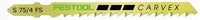 Festool Jig Saw Blades S 75 4 Fs 5 X Fes486549