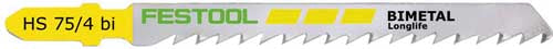 Festool Jig Saw Blades Hs 75 4 Bi 5 X Fes486553