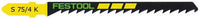 Festool Jig Saw Blades S 75 4 K 5 X Fes486563
