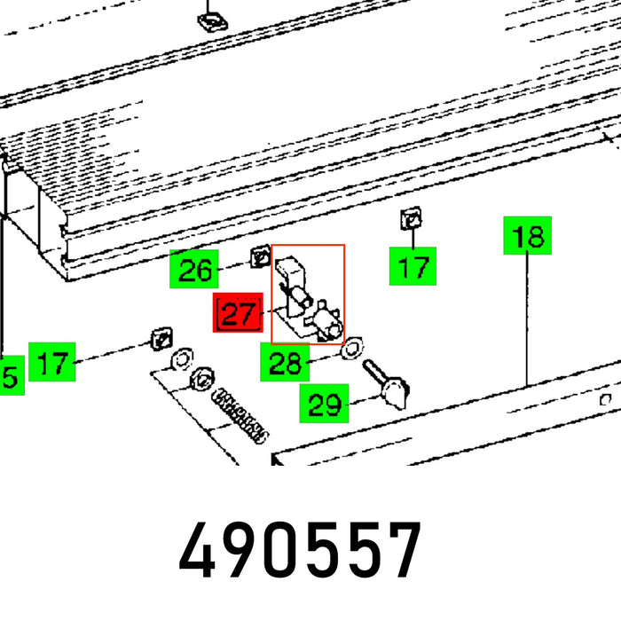 Festool Stop Vs 600 Fes490557